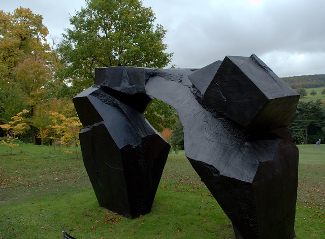 Huge sculpture at Chatsworth