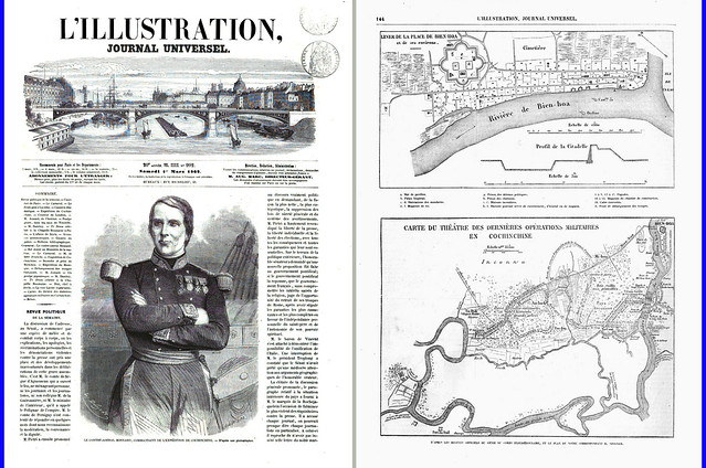 L'ILLUSTRATION - No 992 Samedi 1er Mars 1862 (1) - Bài báo ILLUSTRATION ngày Thứ bảy 01/3/1862 về trận chiến Pháp đánh chiếm Biên Hòa ngày 18/12/1861