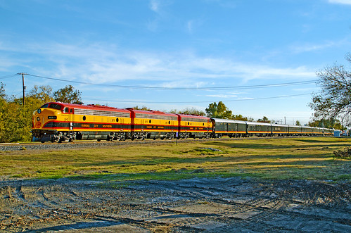 train transportation locomotive fp9 passengertrain kansascitysouthern railroad wylie texas