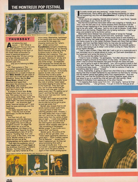Smash Hits, May 21, 1986 – p.46