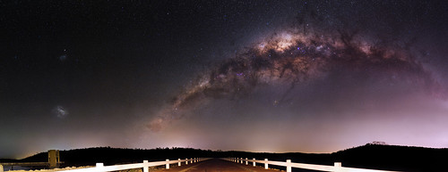 westernaustralia australia great rift panorama stitched ptgui landscape wide magellanicclouds magellanic clouds largemagellaniccloud smallmagellaniccloud astrophotography astronomy stars galaxy milkyway galactic core space night nightphotography nikon 50mm d5100 dslr longexposure perth southern southernhemisphere cosmos cosmology dam serpentine serpentinedam road outdoor sky landscapeastrophotography explore explored