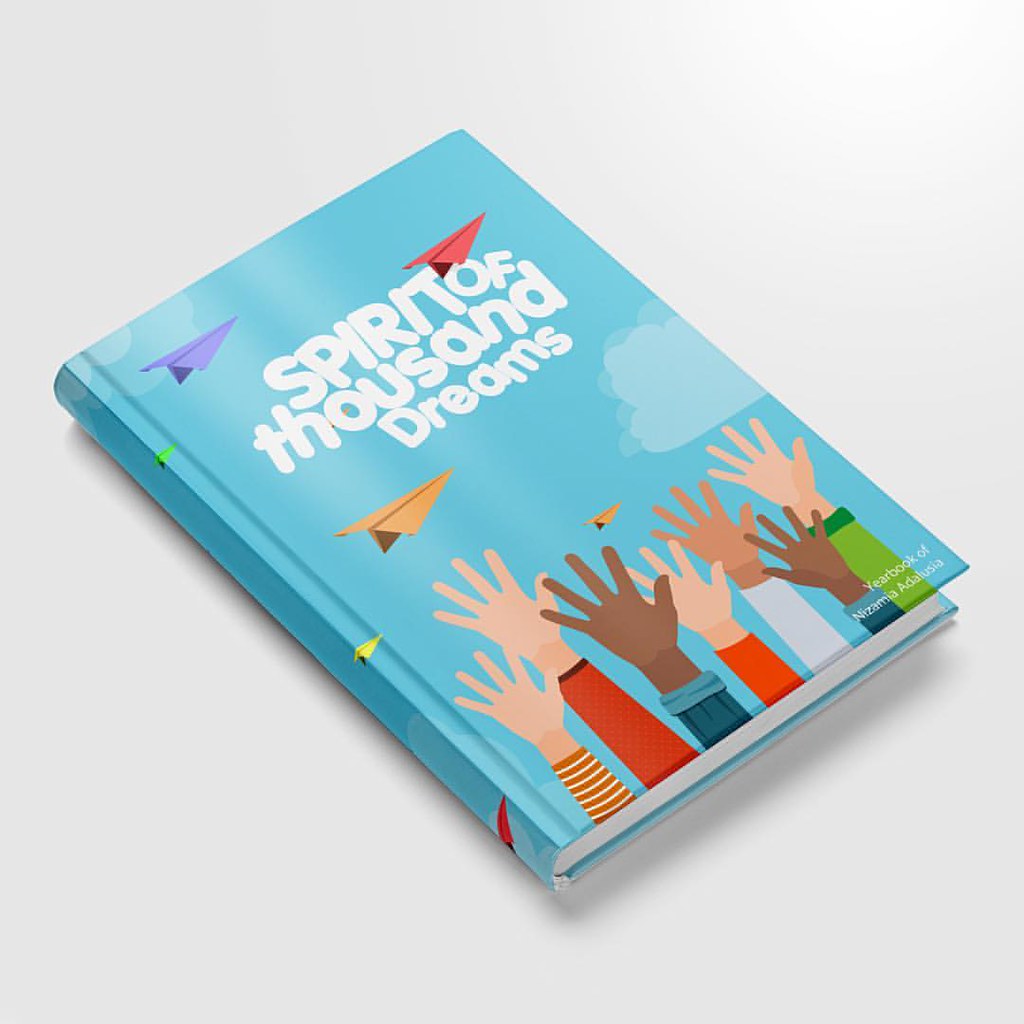 Design cover  buku  tahunan  size A5 15 5 x 23 5 cm info 