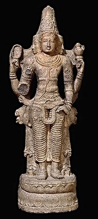 India, Tamil Nadu - 1110-1150 ca. Figure of Brahma (British Museum, London, UK)