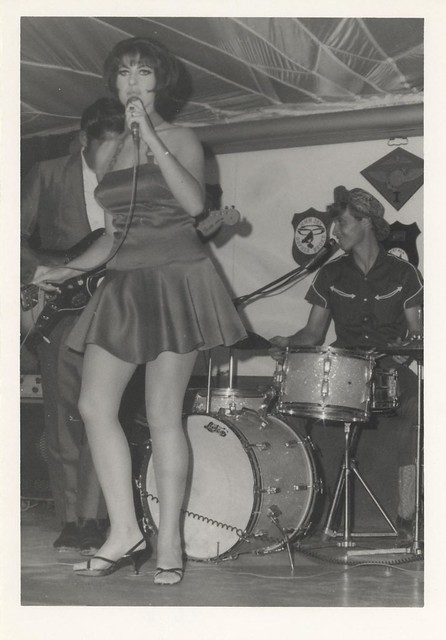 Jacqie Darnell Entertains at MAG-16 Sergeant's Club, circa 1968