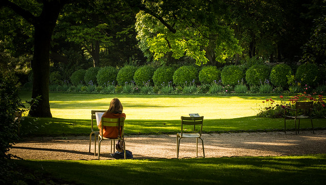 Girl in the park
