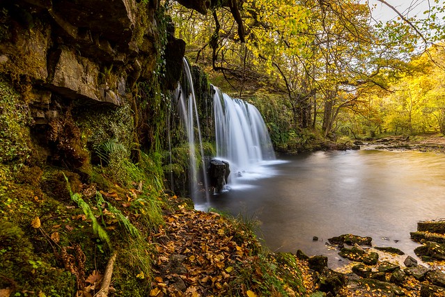 Sgwd Ddwli Uchaf, Brecon Waterfalls