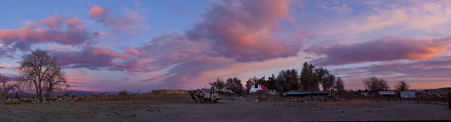 sunrise at the Johnson Ranch