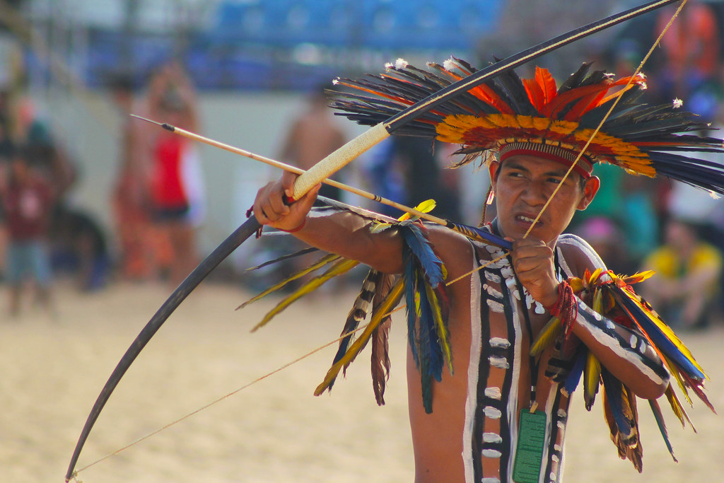 Jogos Mundiais dos Povos Indígenas - 04/05/2015 - Empreendedor - Fotografia  - Folha de S.Paulo