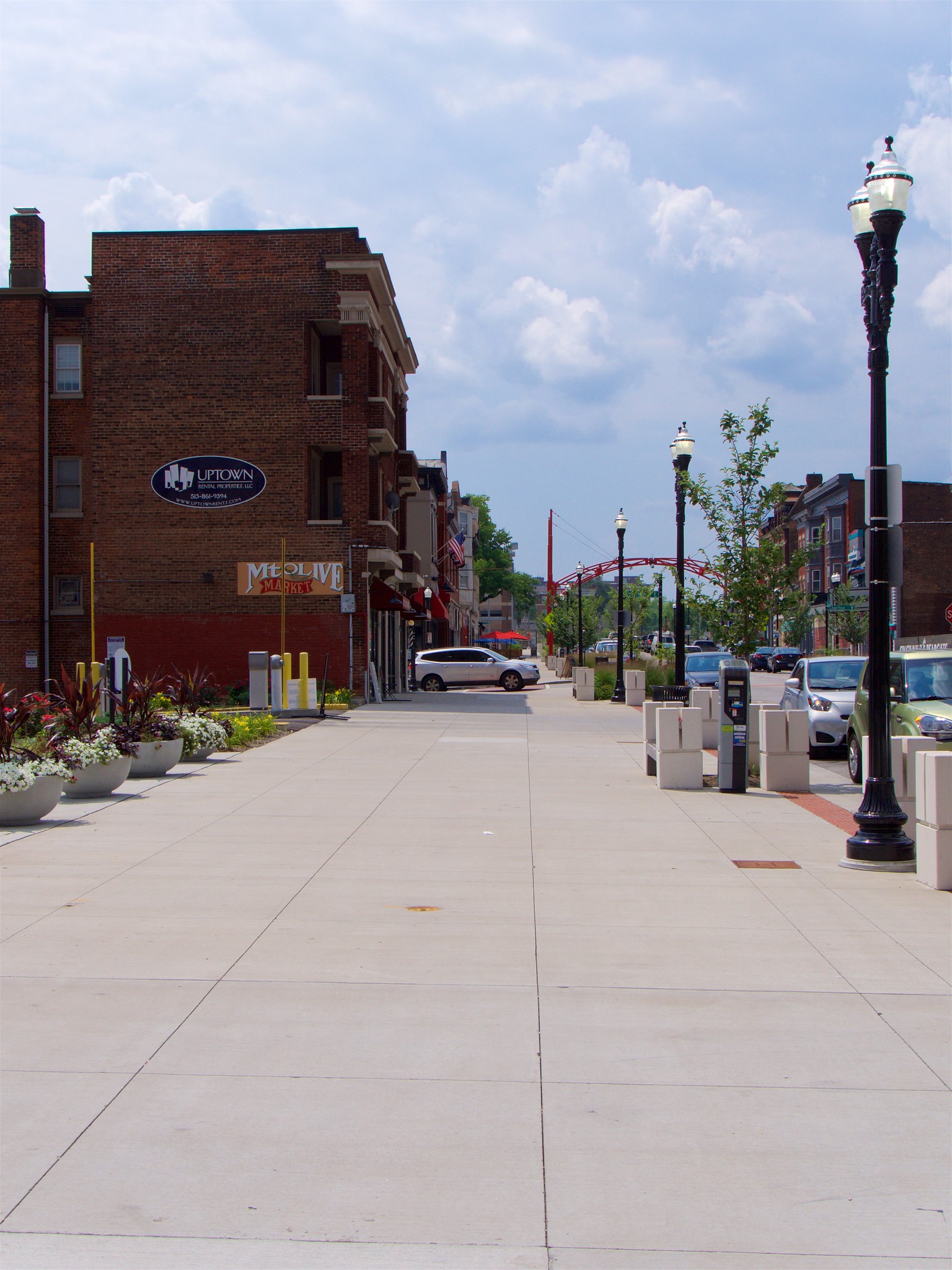 Completed Streetscape