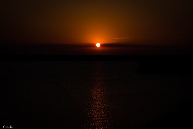 Sunset on Belton Lake