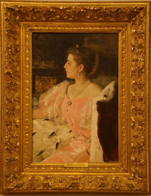 Ilya Yefimovich Repin (1844-1930) Portrait of Countess Natalia Golovina (in second marriage Goloschapova), 1896, oil on canvas