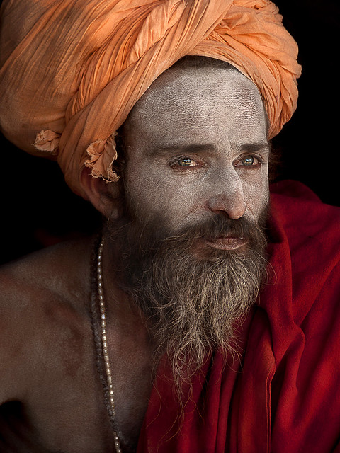 Kumbh melA holy man , Allahabad, India