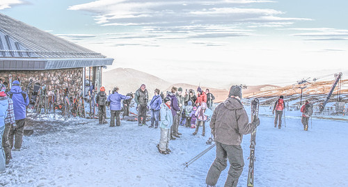 Skiing in the Cairngorms Scotland by richardgregory48, 