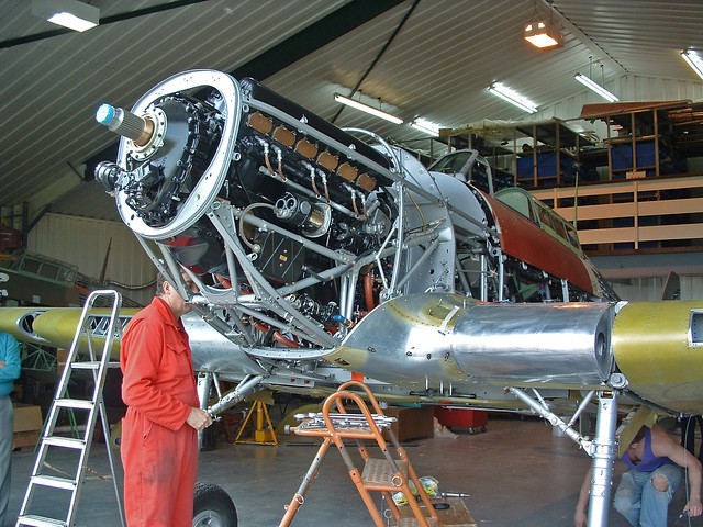 Hawker Hurricane R4118 engine cradle