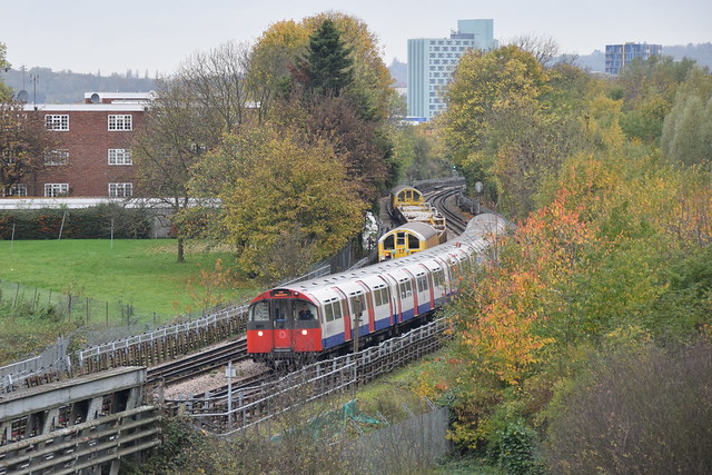 Piccadilly line at Park Royal