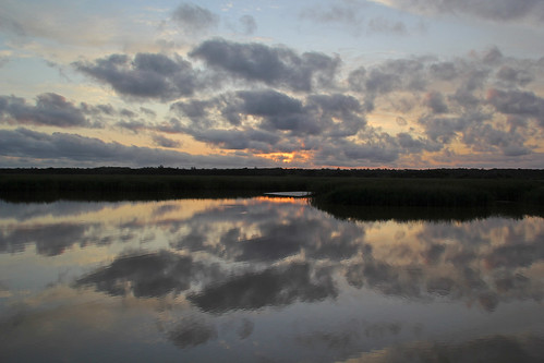 africa sunset sky reflection clouds southafrica estuary stlucia saintlucia