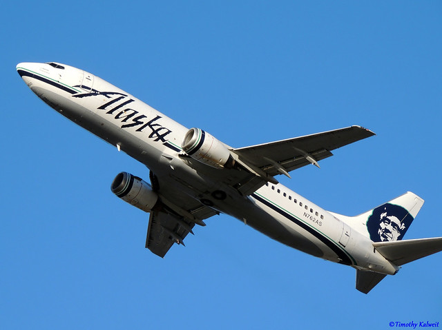 Alaska Airlines Boeing 737-4Q8 Combi [N762AS]