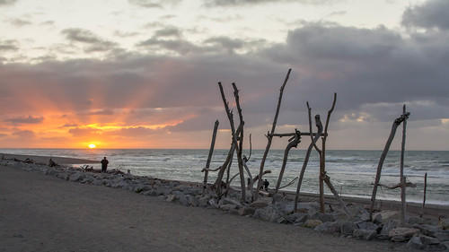 sunset sea newzealand beach events westcoast hokitika sunsetpoint westcoastnz
