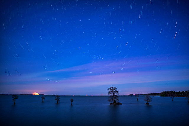 Lake Moultrie Star Trails