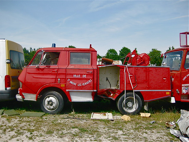 1964-1974 CITROËN N350 Belphégor Fire-engine Crew Cab