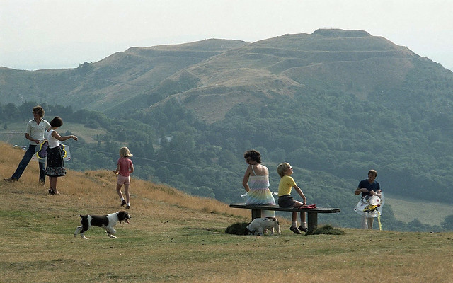 Malvern Hills summer 1981