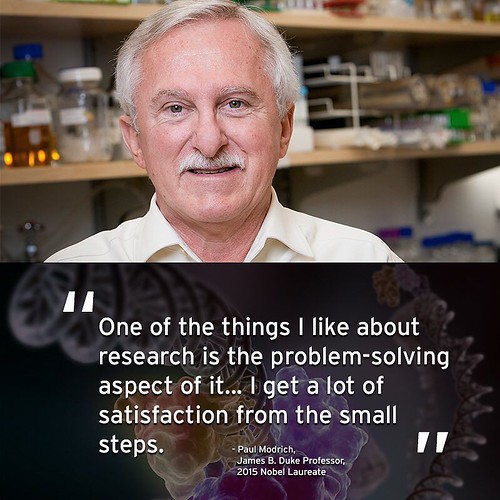 #NobelPrize laureate Paul Modrich has found that research often leads to surprising results.