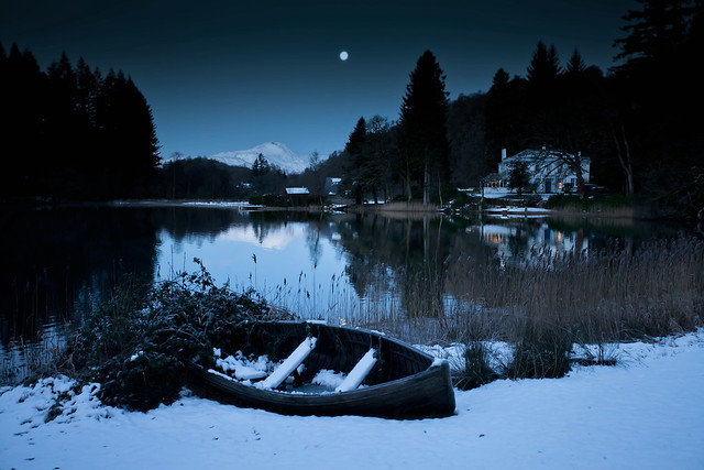 A cold night on the loch
