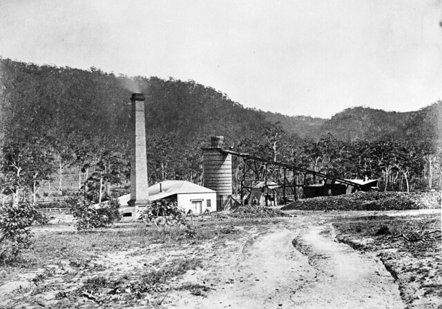 Esk bank blast furnace 1877