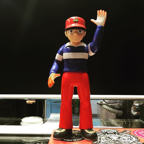 多謝~工匠堂創作總監Alco #VintageVinylClub #膠易廣場 #SoftVinyl #sofubi #ソフビ #膠品 #搪膠 #工匠堂 #足球小將 #林源三 | by 狂人日本玩具屋