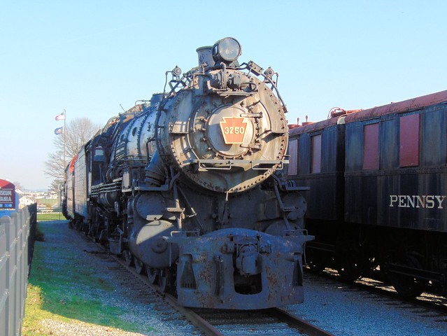 PRR 3750 at the Railroad Museum of Pennsylvania