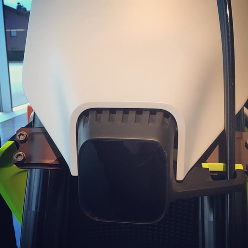 Incredible detailing. With @ankebodack at KISKA Design today. Their design work for  #husqvarna #motorbikes is phenomenal. So clean, modern, and forward thinking. @kiskadesign @husqvarnausa @husqvarna_usa #husqvarnaready #cardesign #DesignLife #futuristic | by Bryan Thompson Design