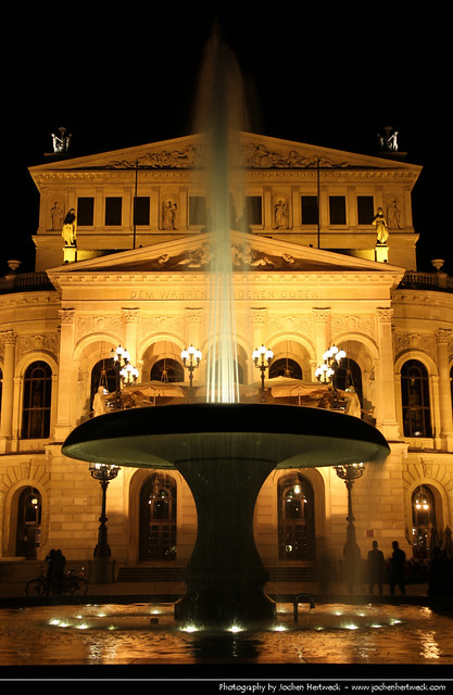 Alte Oper @ Night, Frankfurt, Germany