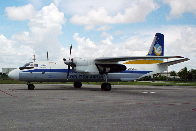 Antonov An-26B UR-GLS at OPF