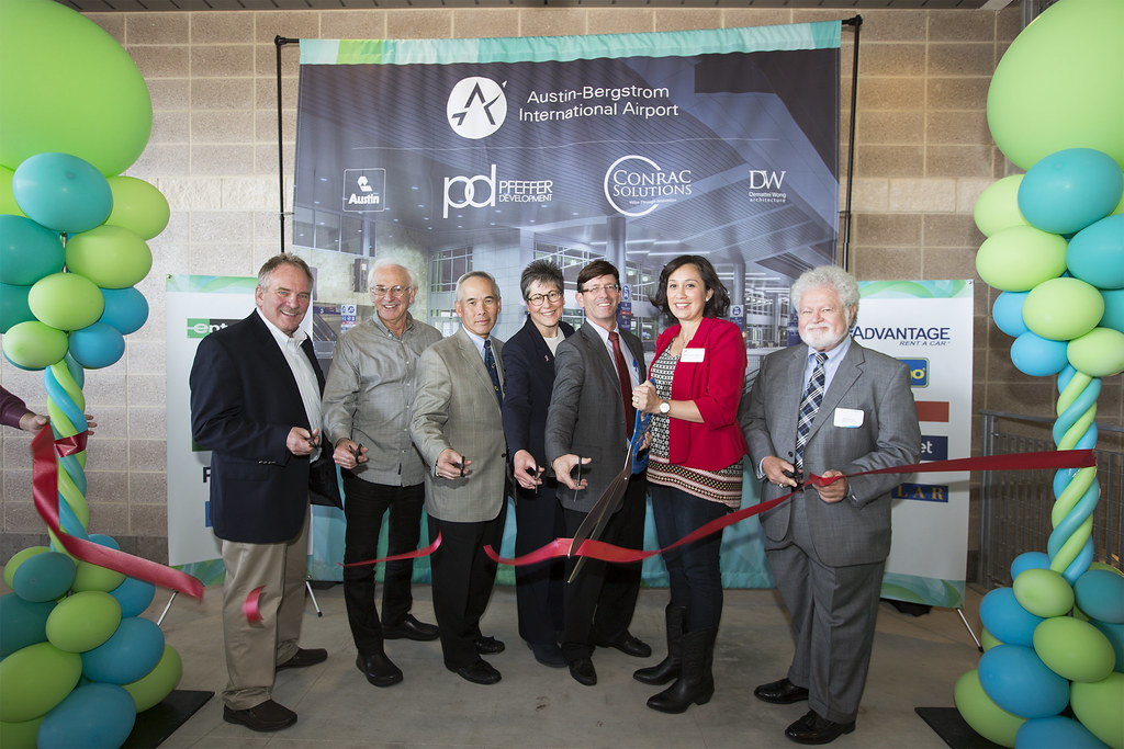 Grand Opening of Austin airport's new rental car facility | Flickr