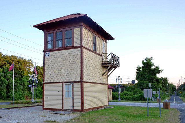 Atlantic City Railroad, New Jersey, Historic Cold Spring Village, Woodbine Tower (Relocated/Reconstructed)