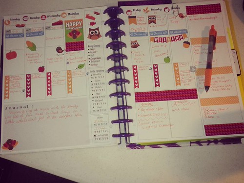 Last week. #plannerlove #planner #plannernerd #planneraddict. #plannerjunkie #plannercommunity #scribbleprintsco | by smthomas51004