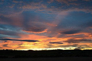 066-20161114_Udny-Aberdeenshire-looking SWwards into sunset from near Killcrook (SW of Udny Green)