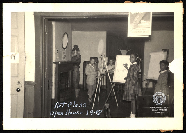 Art Class, Open House, 1948