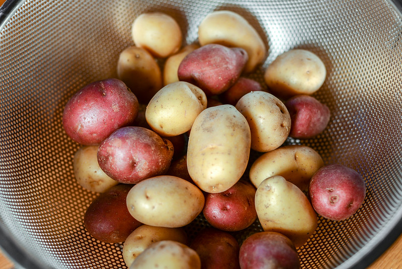 Crisp Grill-Roasted New Potatoes