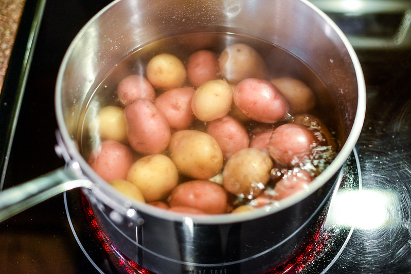 Crisp Grill-Roasted New Potatoes