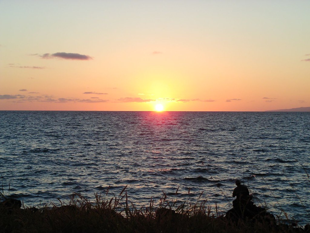 Fishing Sunset