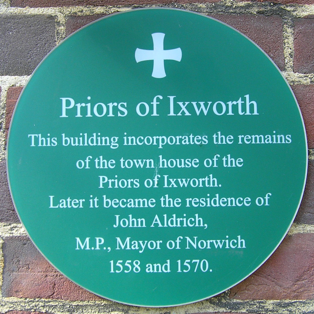 041 Norwich Historic Plaque (Green)