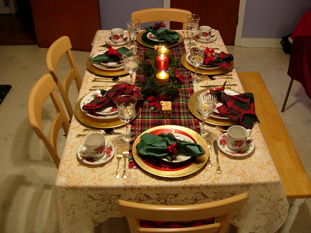 Christmas Table Setting | Susan Prince | Flickr