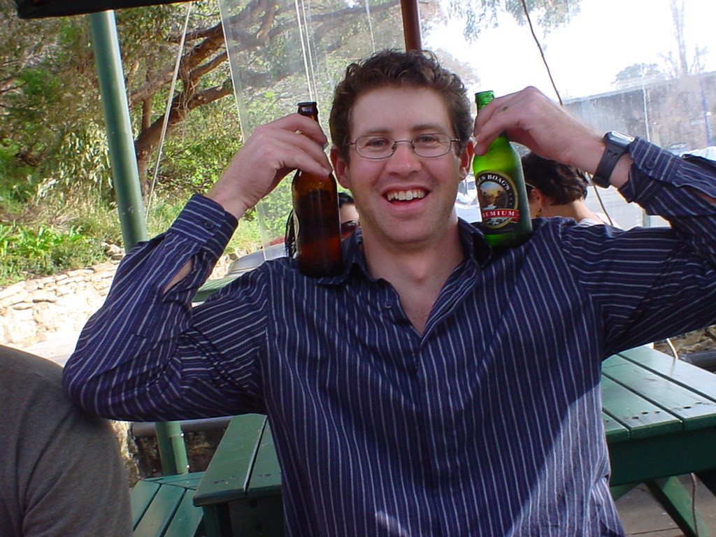 Brett, Sporting Some Beers