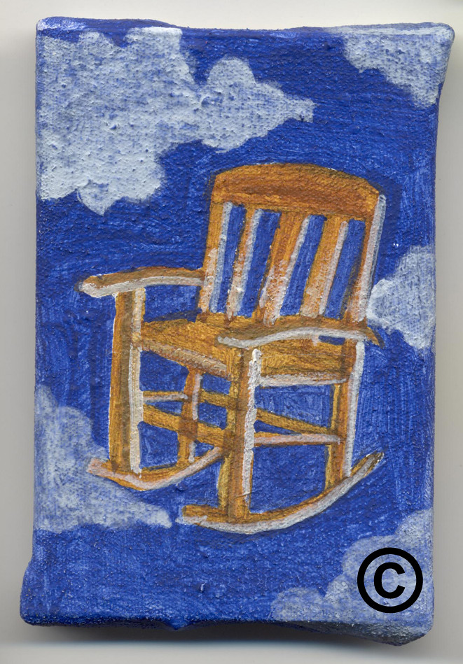 Painted Rocking Chairs Flickr rocking chair | 1 of the 50 paintings available through the … | Flickr