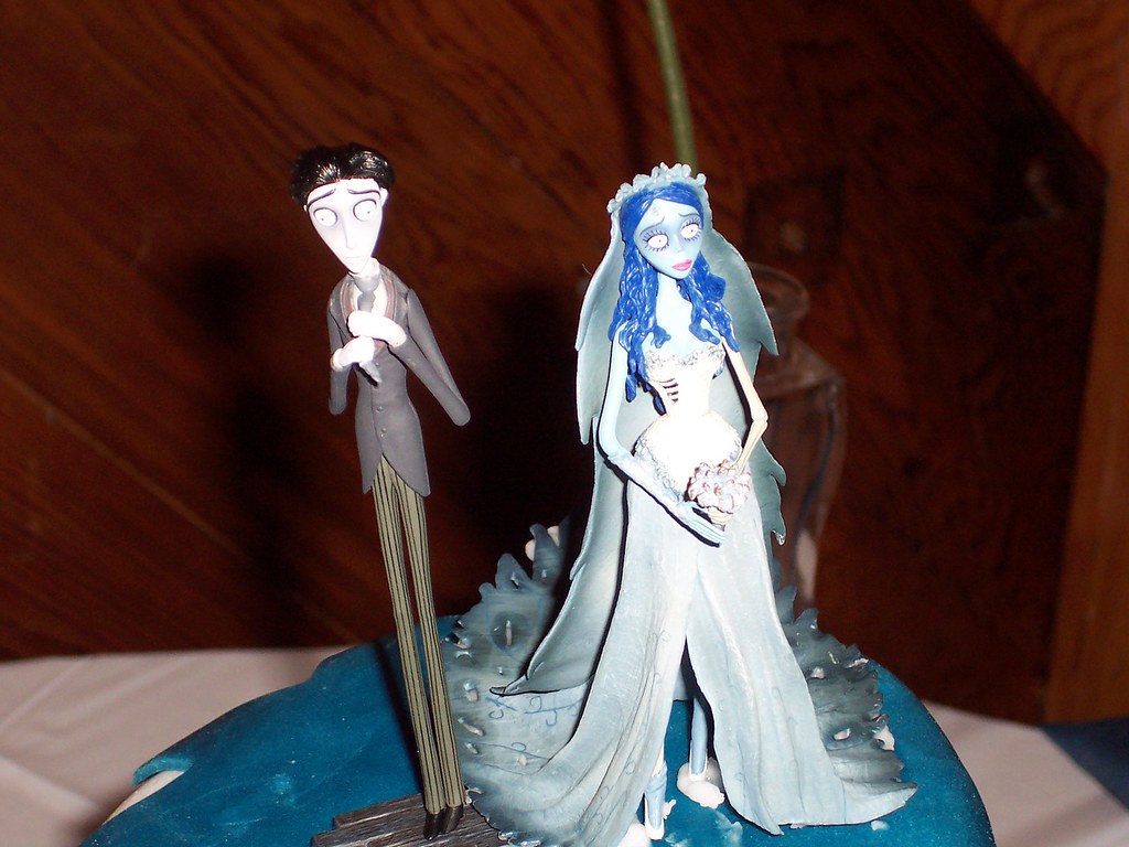 Corpse Bride Cake Topper