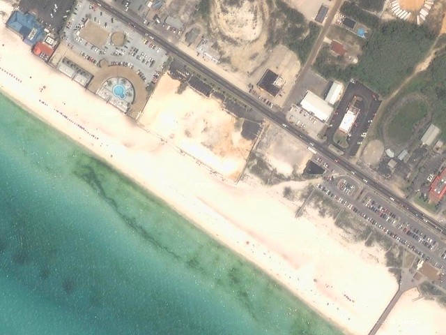 Panama City Beach, Florida - Aerial Photo - West Strip