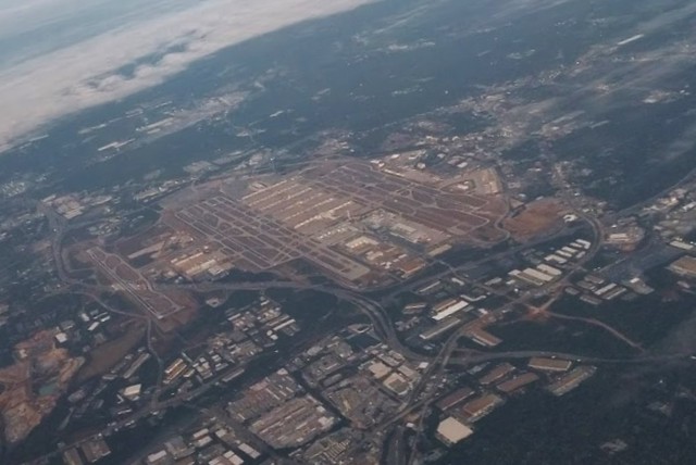 Atlanta Airport - ATL from above