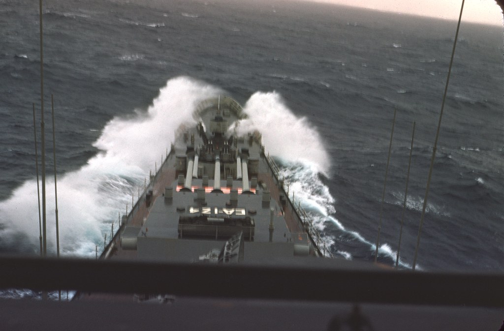 Uss Rochester Wreck 2017-01-04-0041 | At Sea aboard the USS Rochester, 1954 Phot… | Flickr