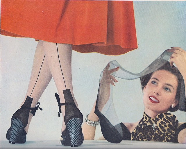 Ad Van Raalte Lingerie stockings 1950